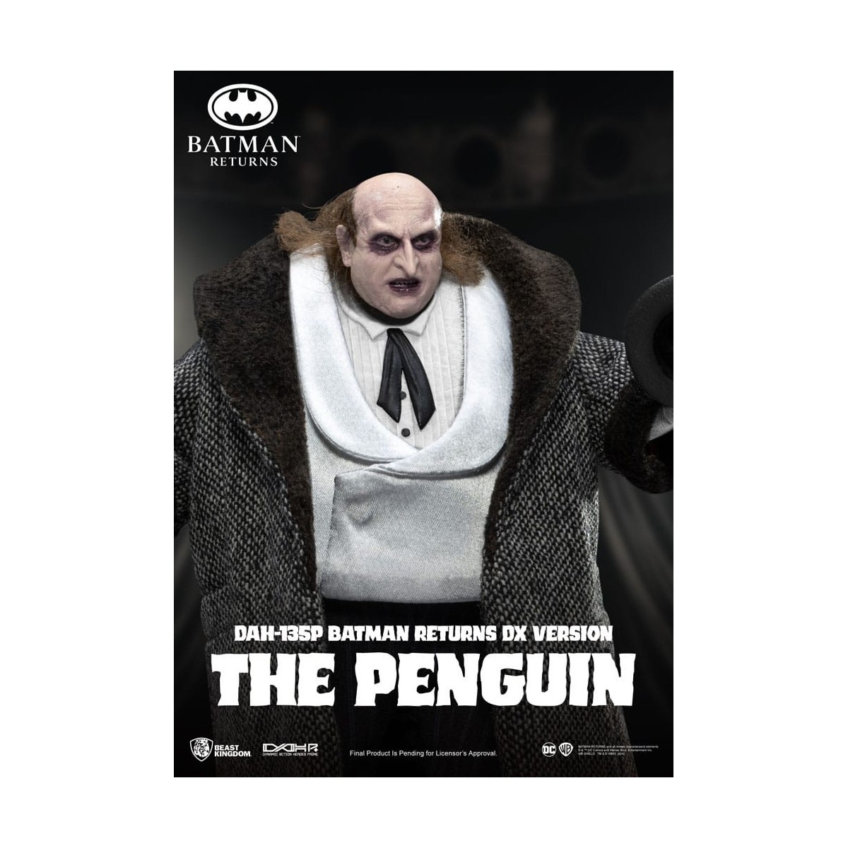 Regno delle bestie - Il Pinguino DX - Eroi d'azione dinamica di Batman Returns 1/9