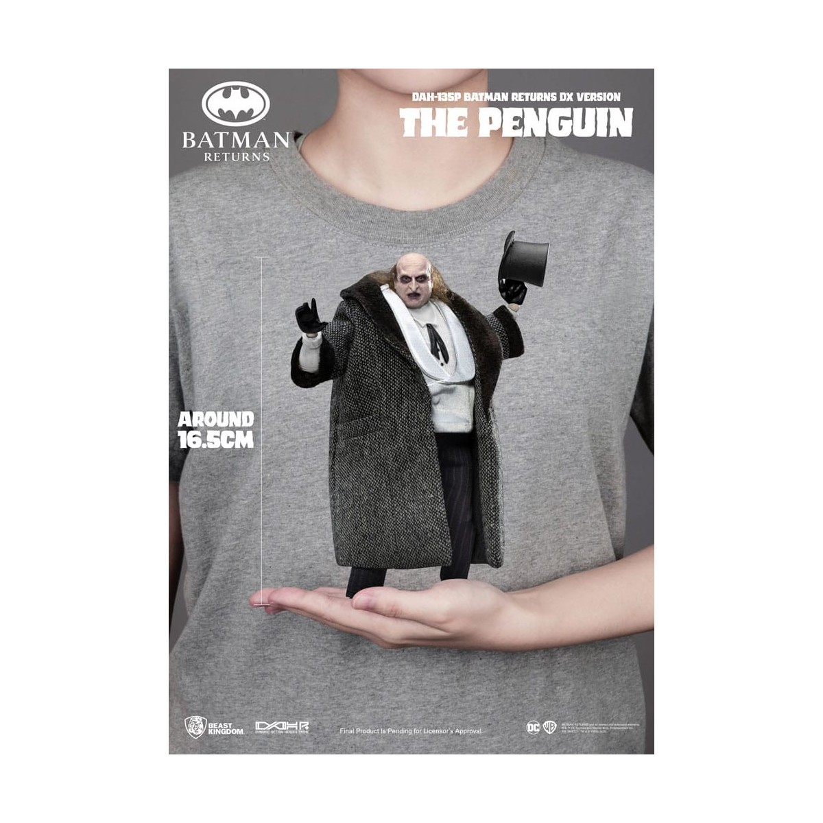 Regno delle bestie - Il Pinguino DX - Eroi d'azione dinamica di Batman Returns 1/9
