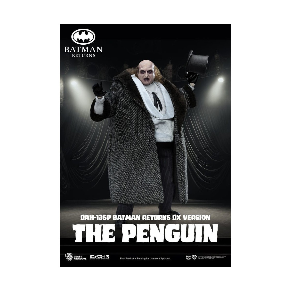 Regno delle bestie - Il Pinguino DX - Eroi d'azione dinamica di Batman Returns 1/9