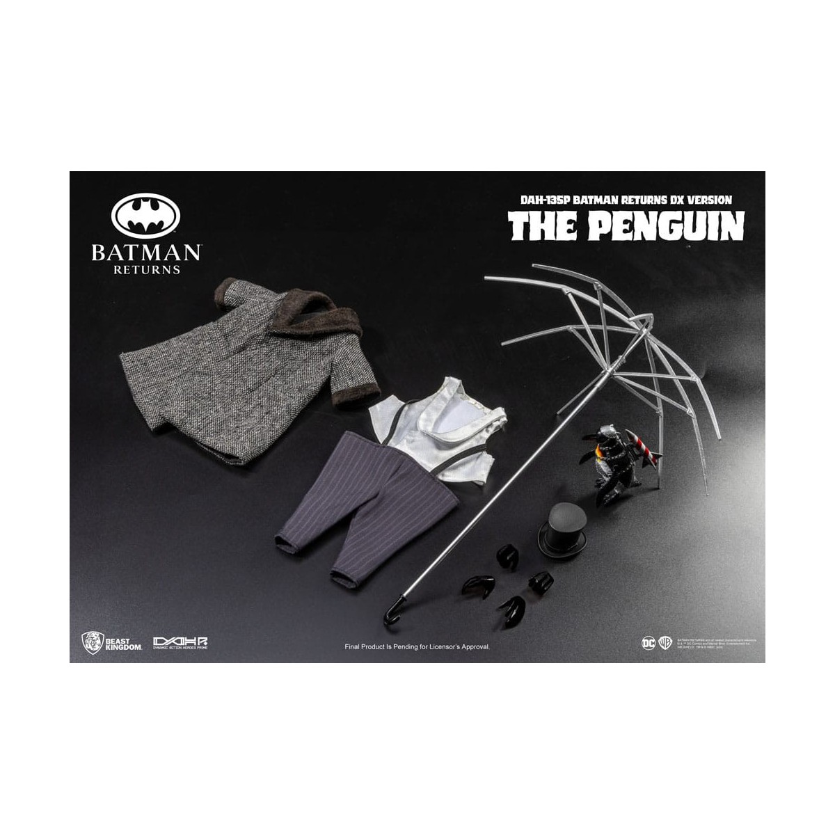 Regno delle bestie - Il Pinguino DX - Eroi d'azione dinamica di Batman Returns 1/9