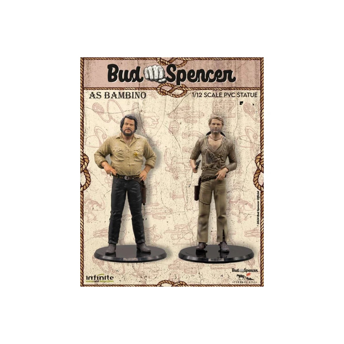 Infinite - Statua in pvc 1/12 di Bud Spencer come Bambino