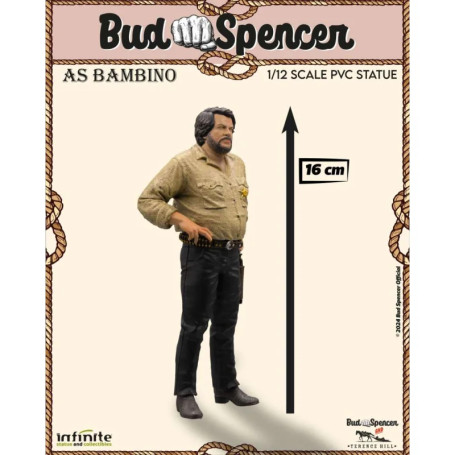 Infinite - Statua in pvc 1/12 di Bud Spencer come Bambino