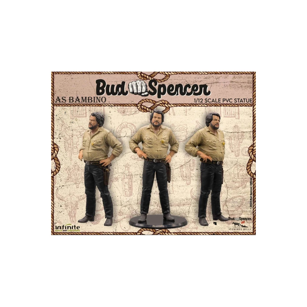 Infinite - Statua in pvc 1/12 di Bud Spencer come Bambino