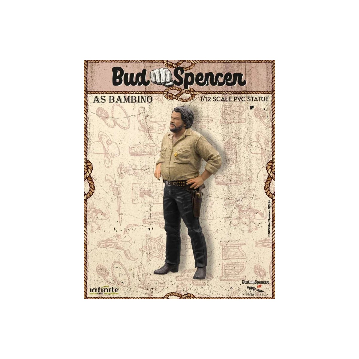 Infinite - Statua in pvc 1/12 di Bud Spencer come Bambino