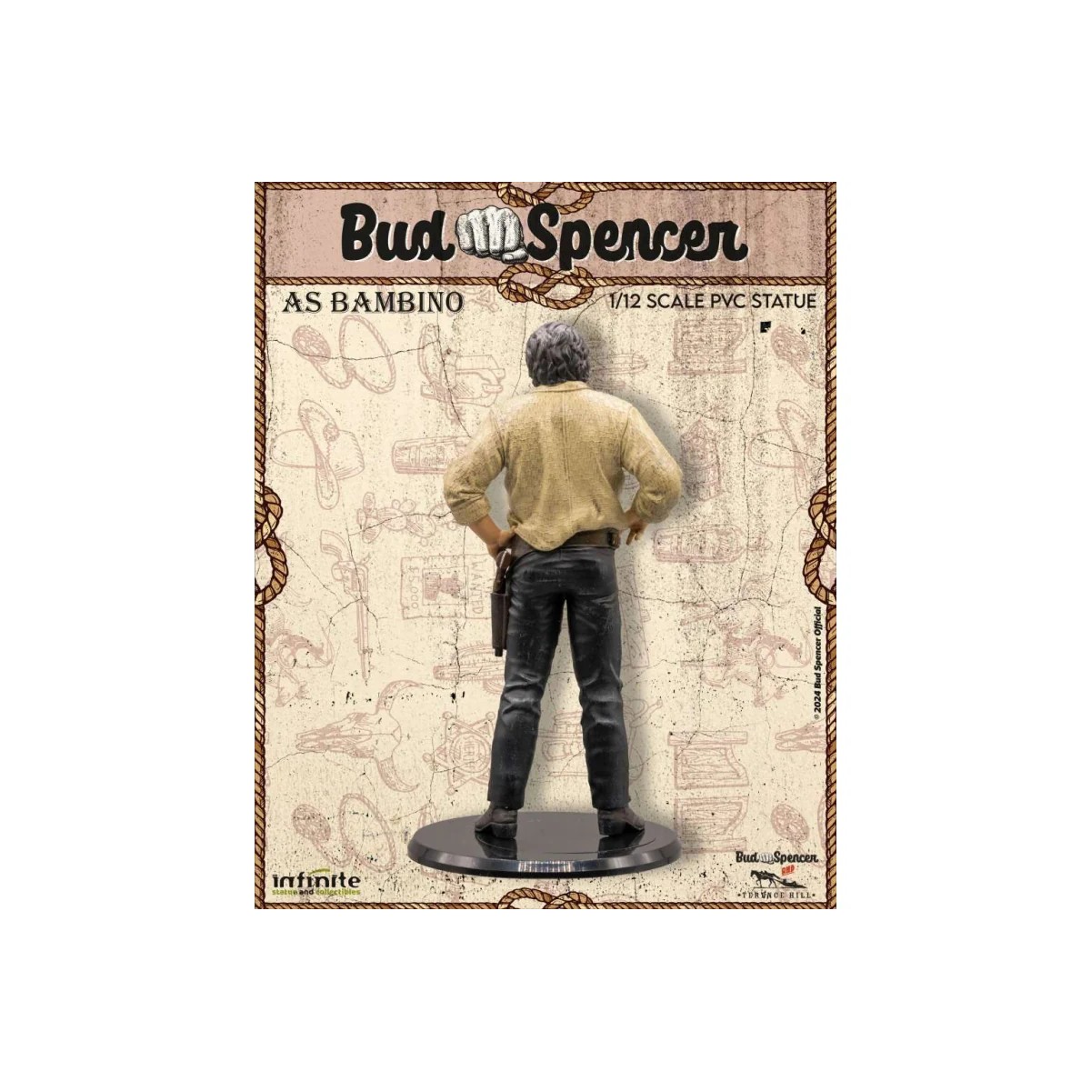 Infinite - Statua in pvc 1/12 di Bud Spencer come Bambino