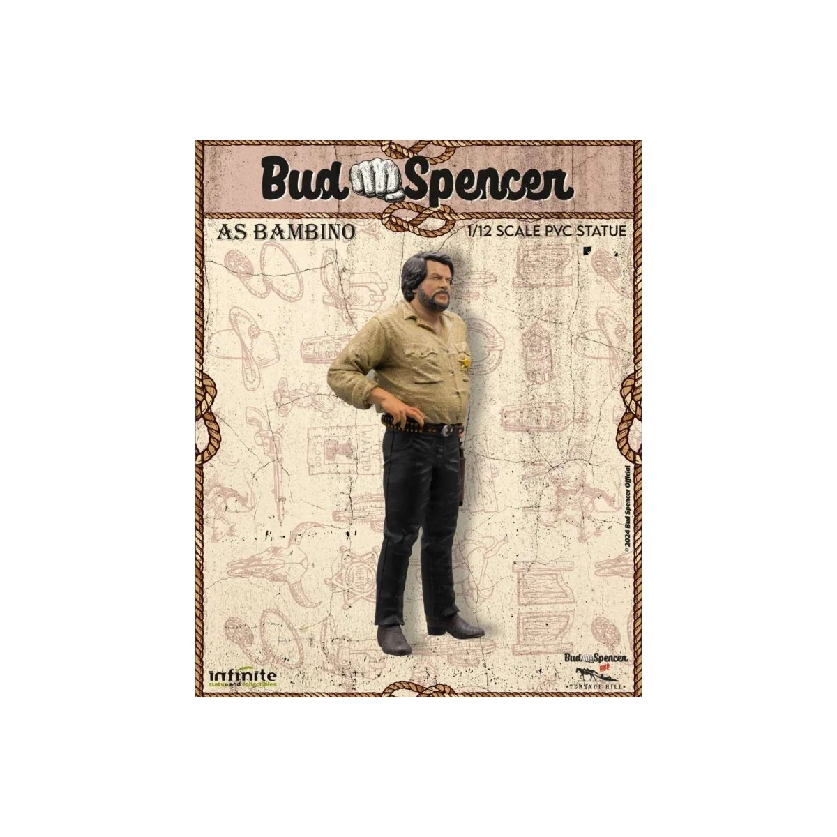 Infinite - Statua in pvc 1/12 di Bud Spencer come Bambino