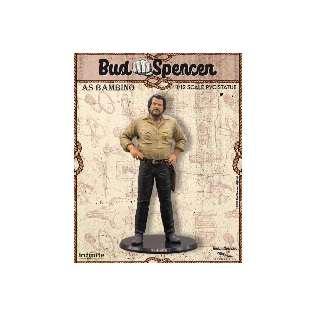 Infinite - Statua in pvc 1/12 di Bud Spencer come Bambino