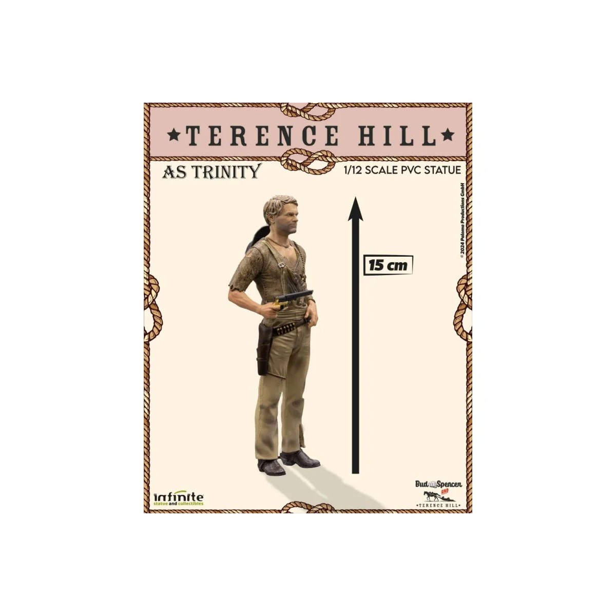 Infinito - Statua in pvc 1/12 di Terence Hill Trinita