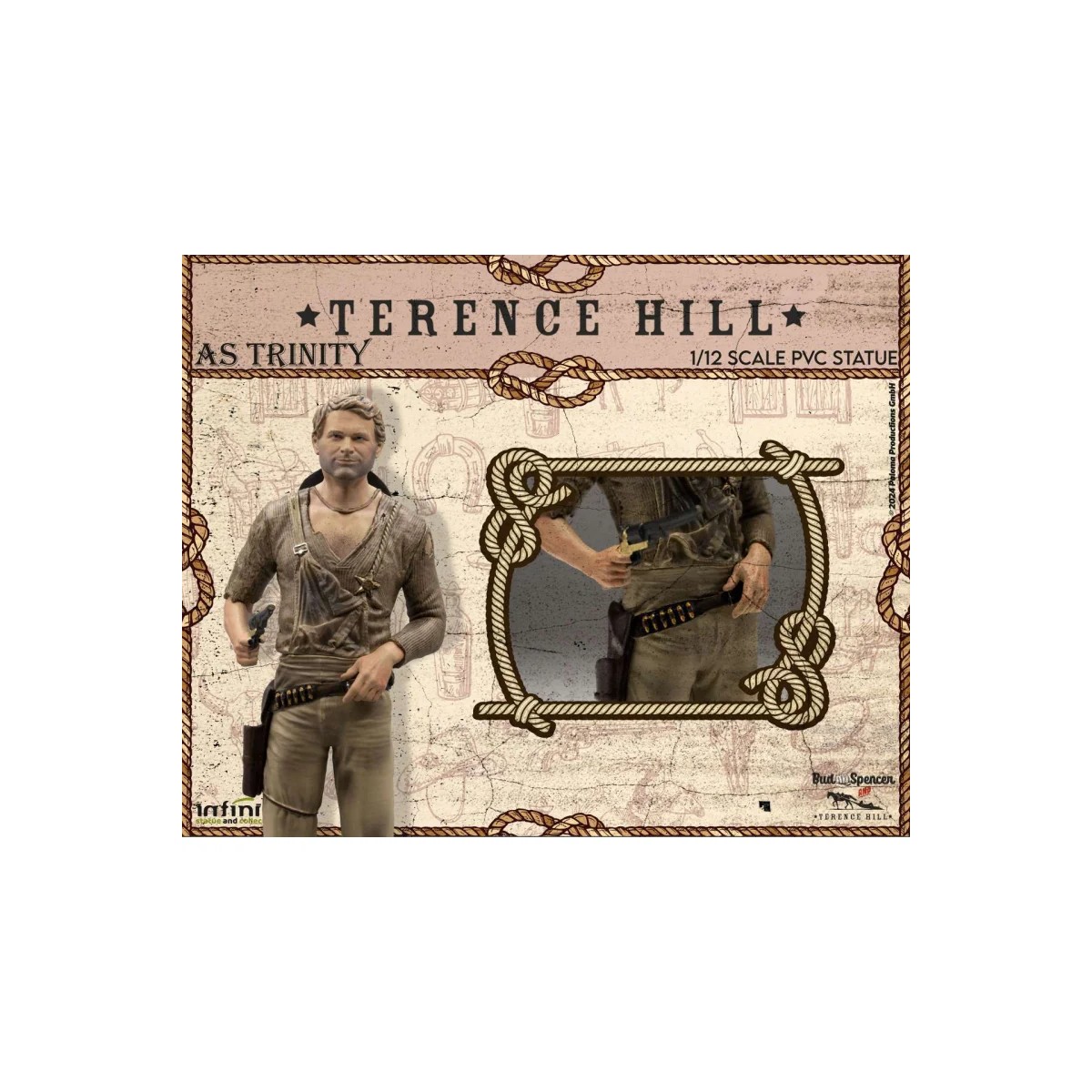 Infinito - Statua in pvc 1/12 di Terence Hill Trinita