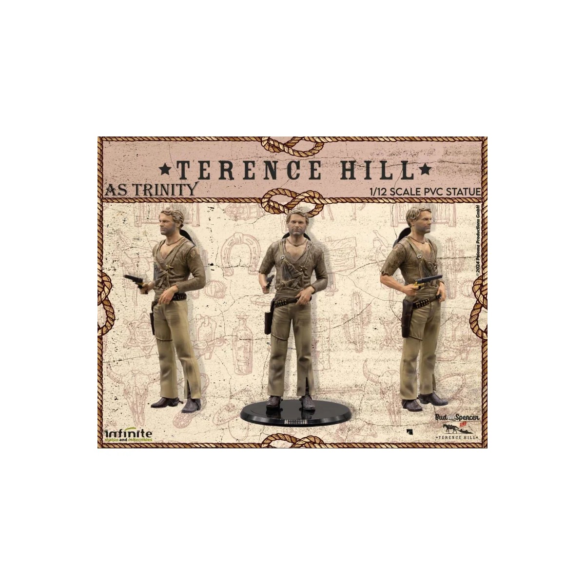 Infinito - Statua in pvc 1/12 di Terence Hill Trinita