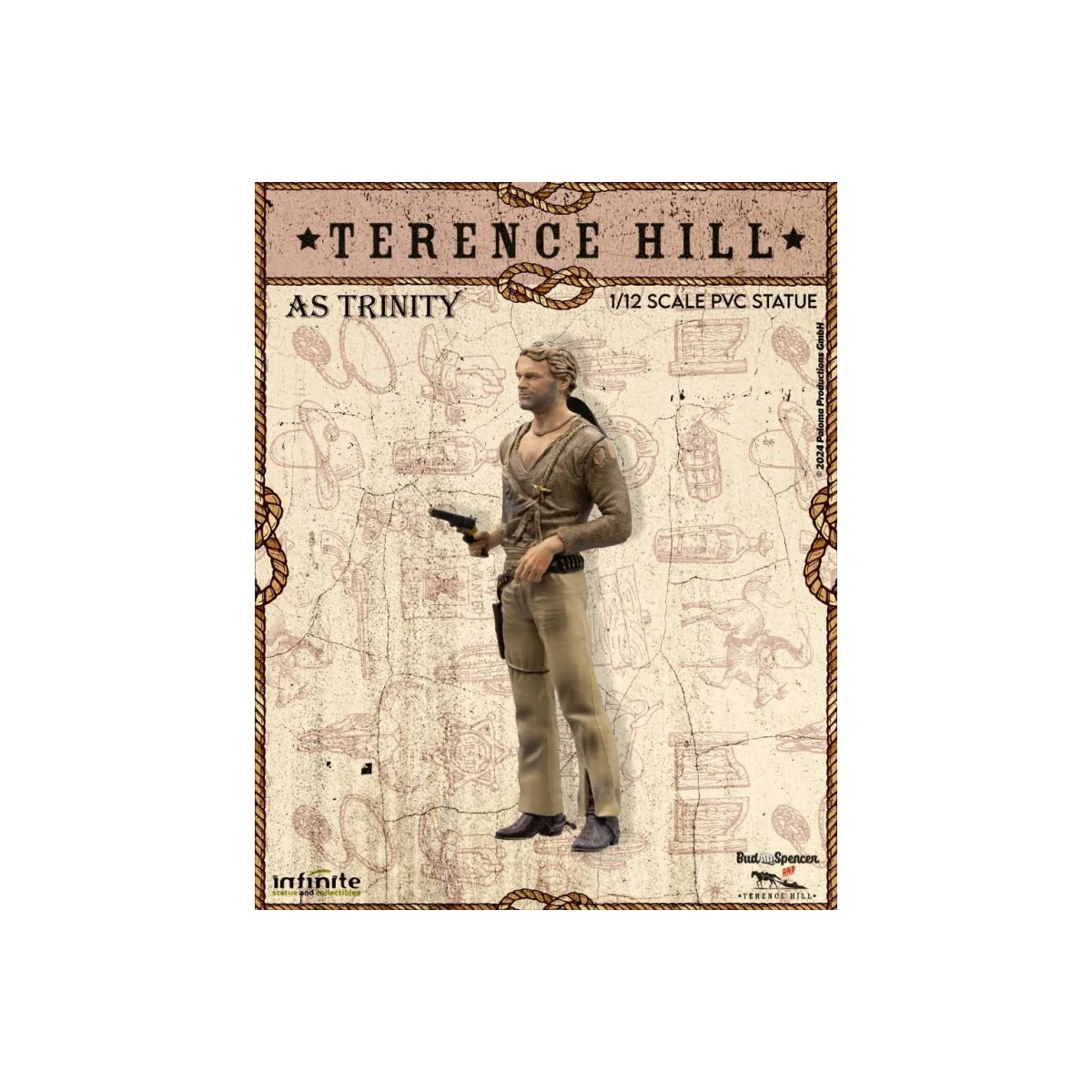 Infinito - Statua in pvc 1/12 di Terence Hill Trinita