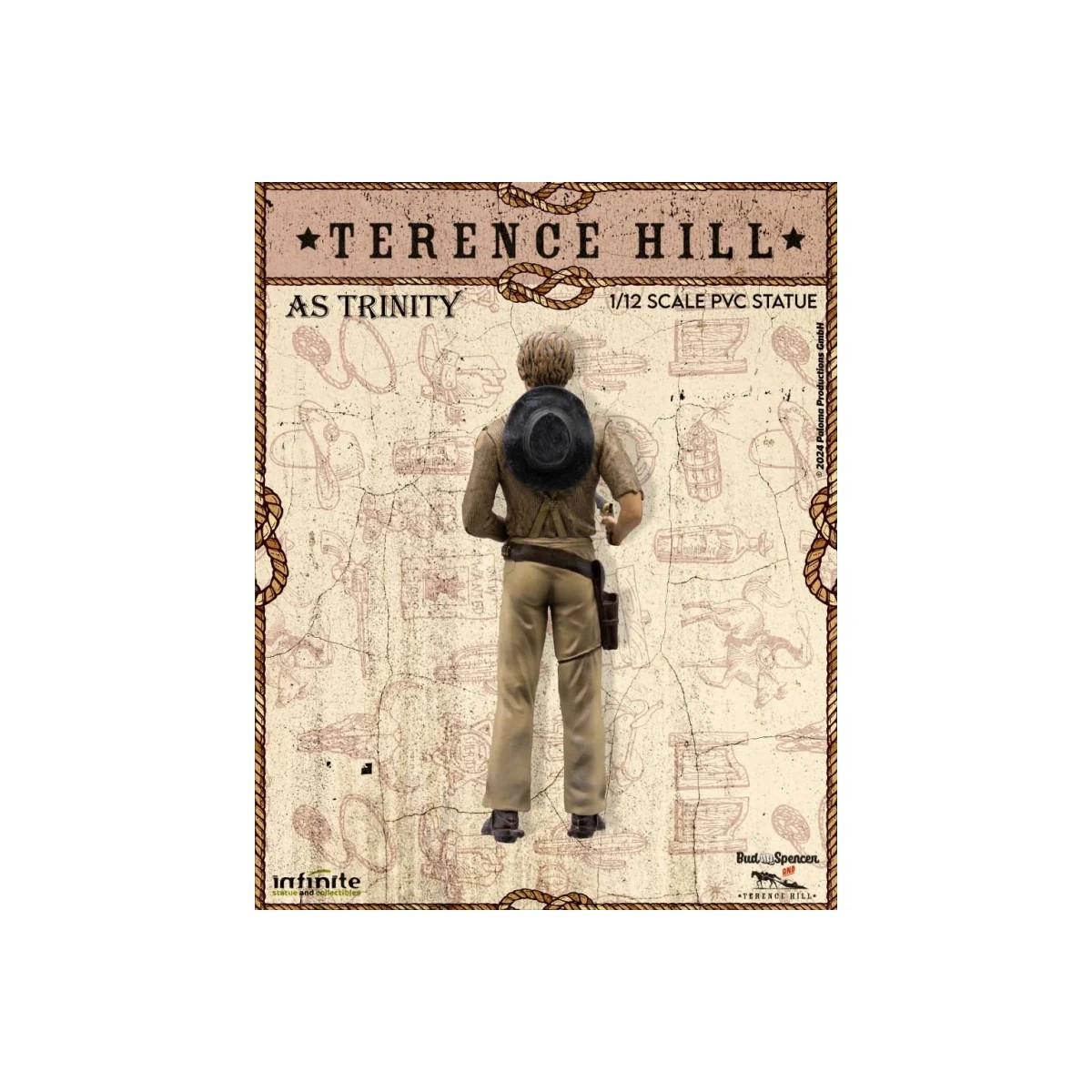 Infinito - Statua in pvc 1/12 di Terence Hill Trinita