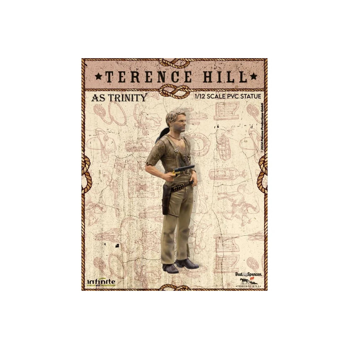 Infinito - Statua in pvc 1/12 di Terence Hill Trinita