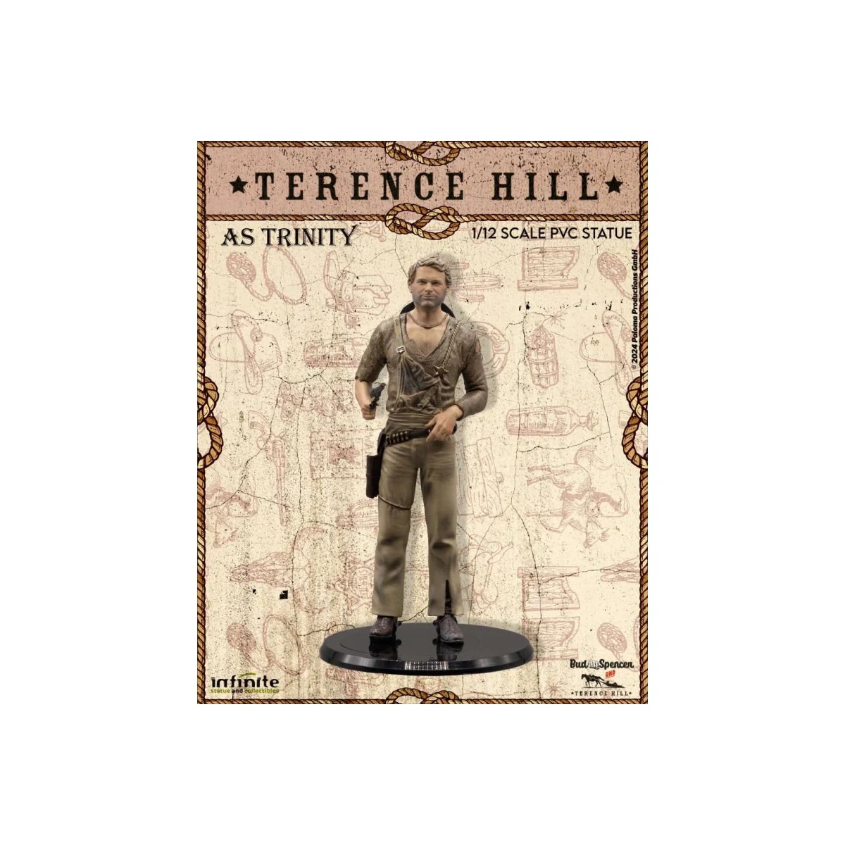 Infinito - Statua in pvc 1/12 di Terence Hill Trinita