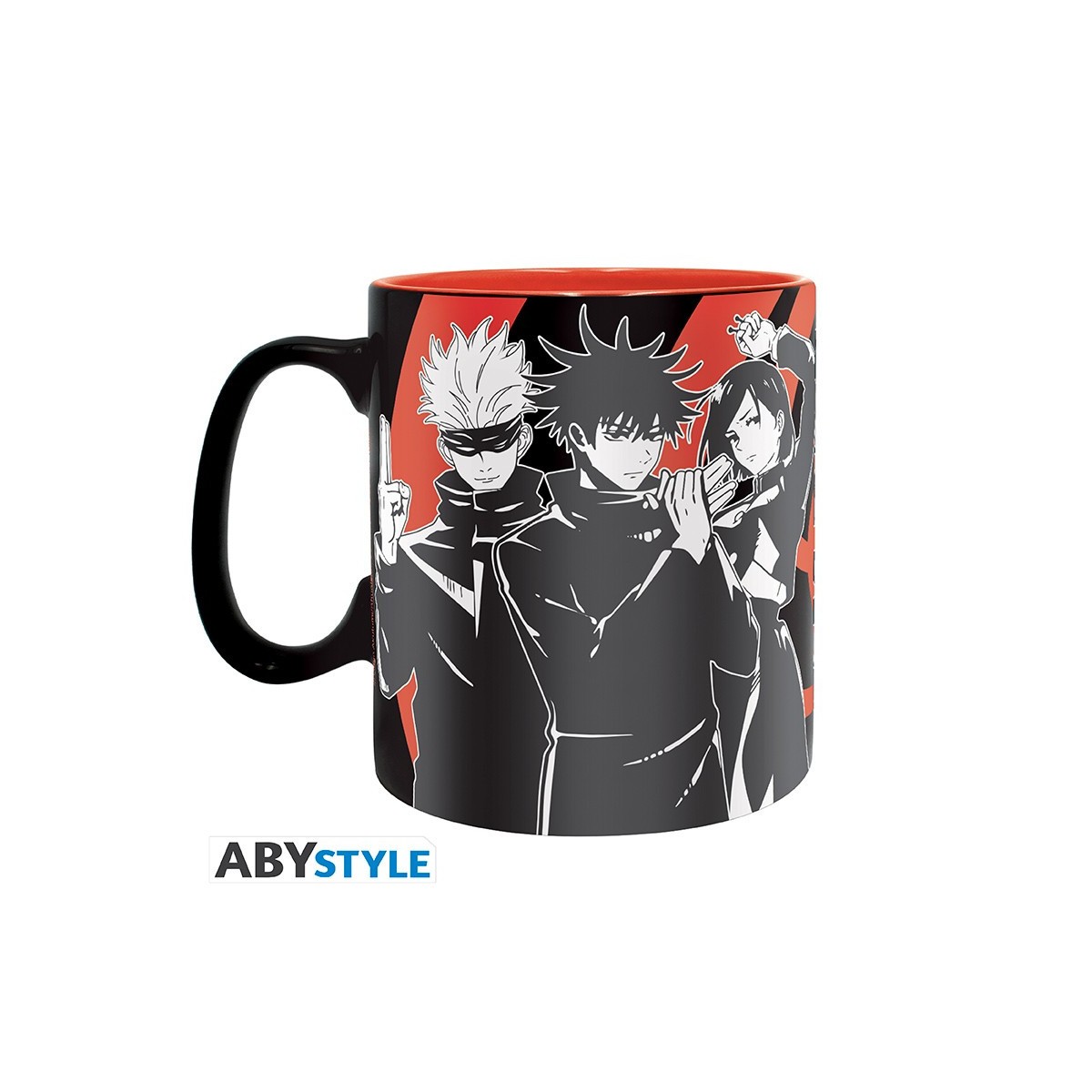 ABYstyle - Jujutsu Kaisen - Tazza - 320 ml - Gruppo bianco e nero