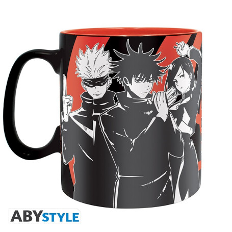 ABYstyle - Jujutsu Kaisen - Tazza - 320 ml - Gruppo bianco e nero