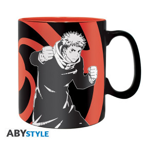 ABYstyle - Jujutsu Kaisen - Tazza - 320 ml - Gruppo bianco e nero