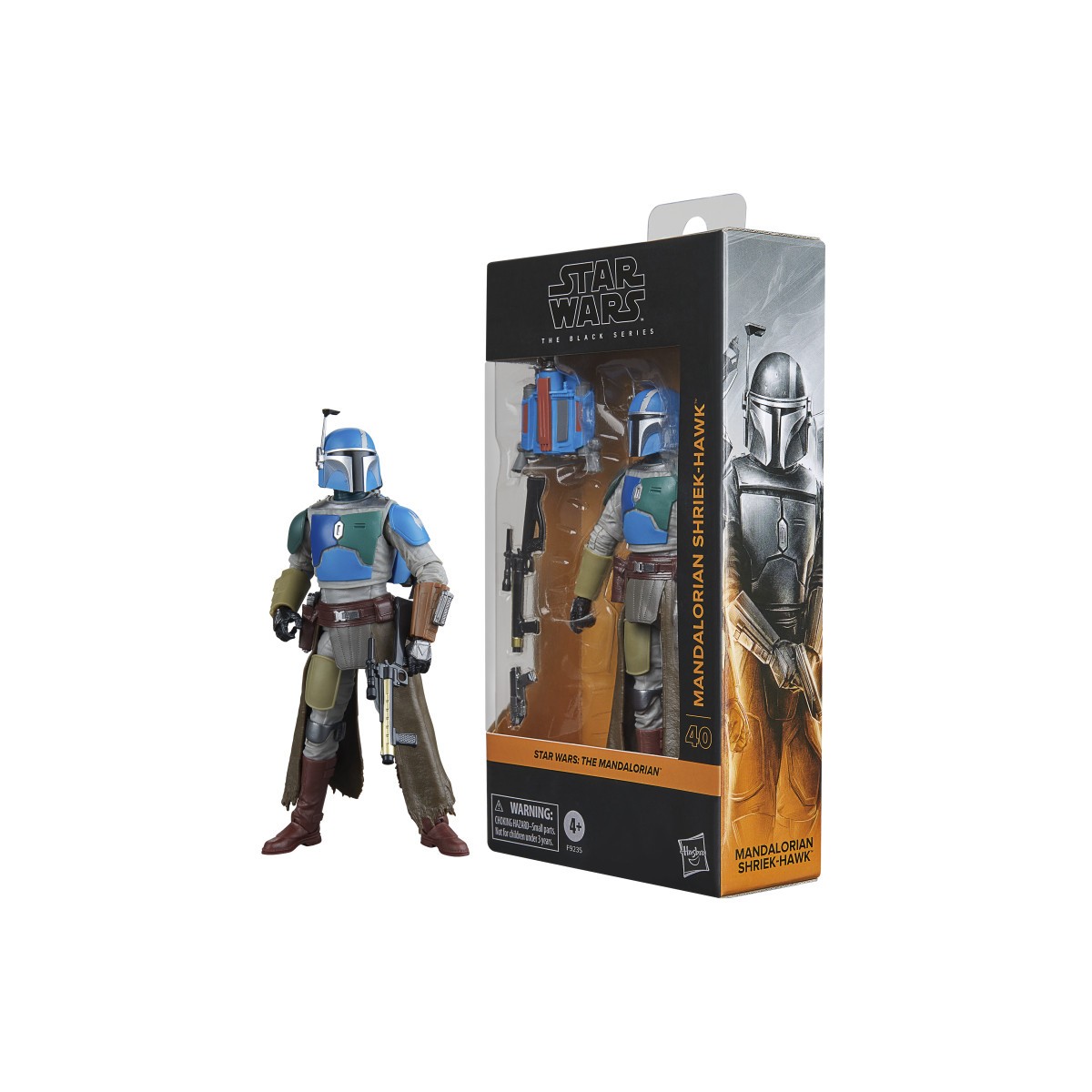 Hasbro Star Wars La Serie Nera - Falco Shriek - Il Mandaloriano