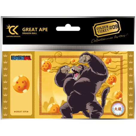 Cartoon Kingdom - Confezione da 10 biglietti Dragon Ball Golden
