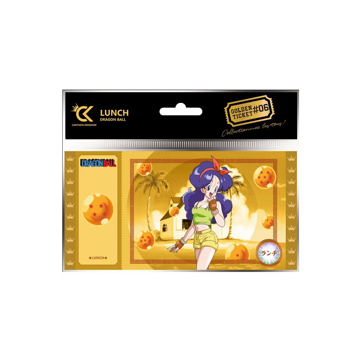 Cartoon Kingdom - Confezione da 10 biglietti Dragon Ball Golden