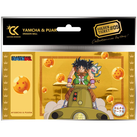 Cartoon Kingdom - Confezione da 10 biglietti Dragon Ball Golden