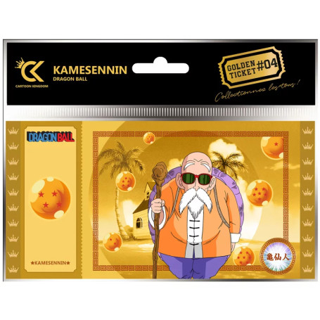 Cartoon Kingdom - Confezione da 10 biglietti Dragon Ball Golden