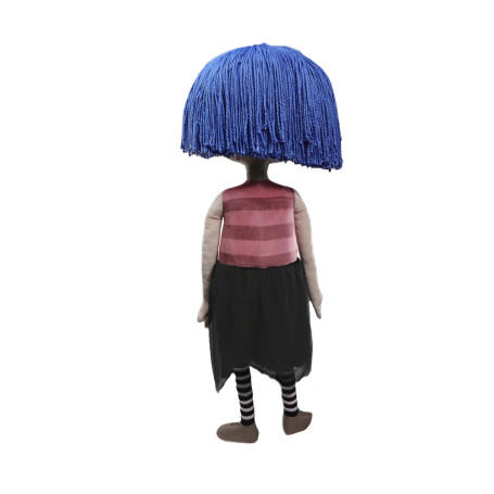 Kidrobot Coraline - Coraline con occhi a bottone - Bambola a grandezza naturale 1/1