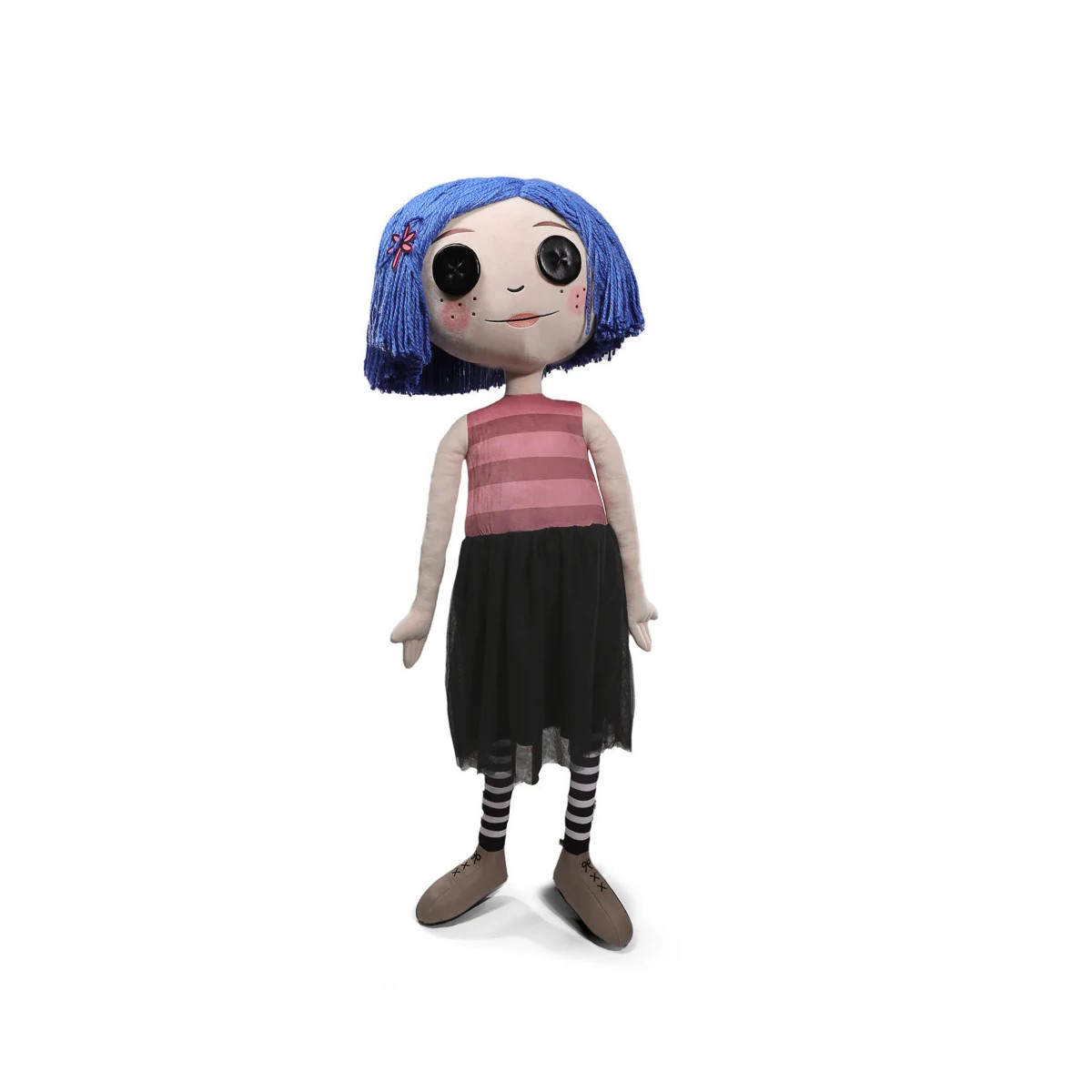 Kidrobot Coraline - Coraline con occhi a bottone - Bambola a grandezza naturale 1/1