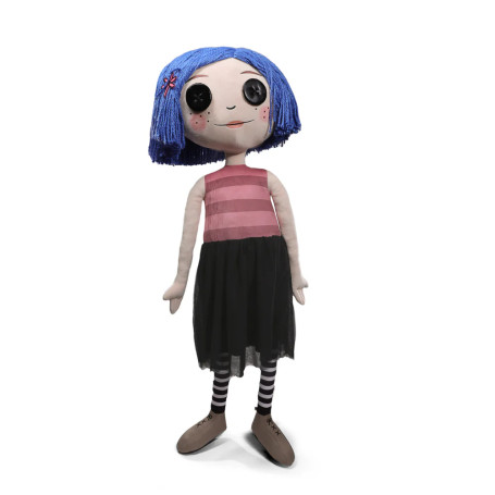 Kidrobot Coraline - Coraline con occhi a bottone - Bambola a grandezza naturale 1/1