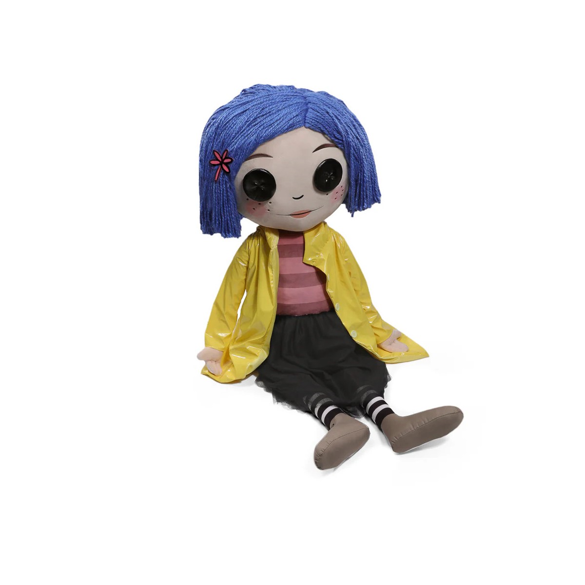 Kidrobot Coraline - Coraline con occhi a bottone - Bambola a grandezza naturale 1/1
