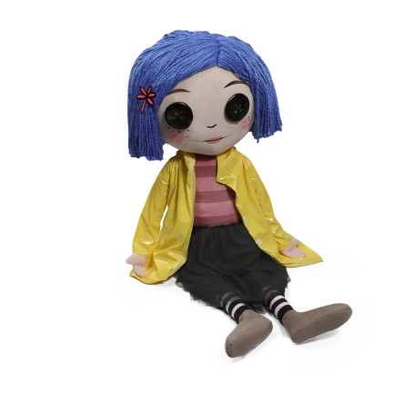 Kidrobot Coraline - Coraline con occhi a bottone - Bambola a grandezza naturale 1/1