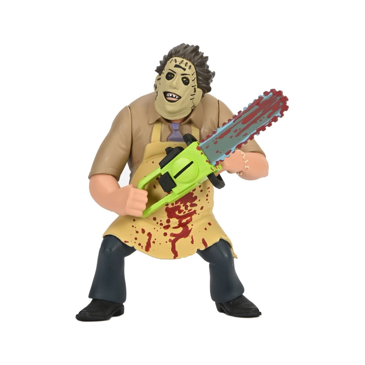 Neca - Terrori in stile toony - Leatherface Bloody - Texas Chainsaw Massacre 50° Anniversario