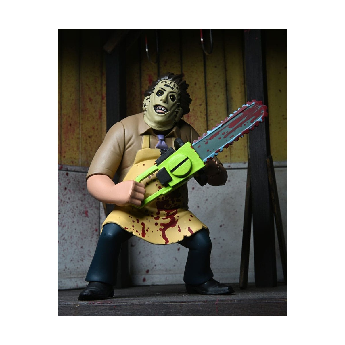 Neca - Terrori in stile toony - Leatherface Bloody - Texas Chainsaw Massacre 50° Anniversario