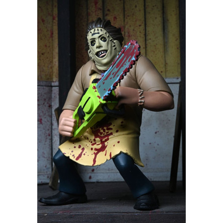 Neca - Terrori in stile toony - Leatherface Bloody - Texas Chainsaw Massacre 50° Anniversario