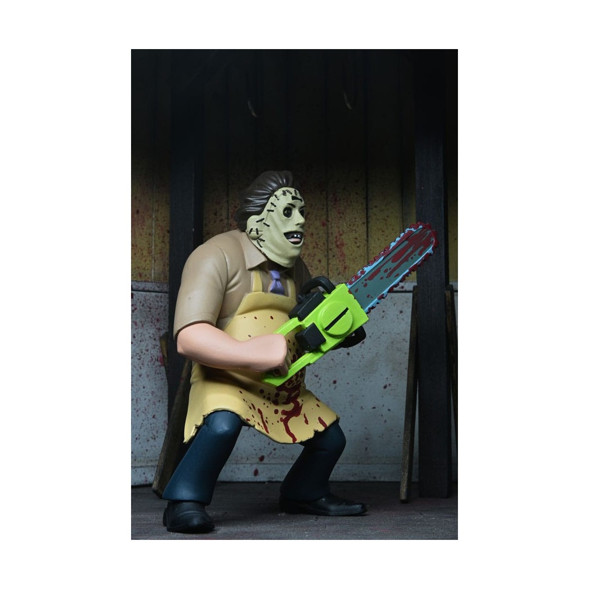 Neca - Terrori in stile toony - Leatherface Bloody - Texas Chainsaw Massacre 50° Anniversario
