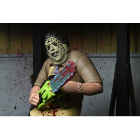 Neca - Terrori in stile toony - Leatherface Bloody - Texas Chainsaw Massacre 50° Anniversario