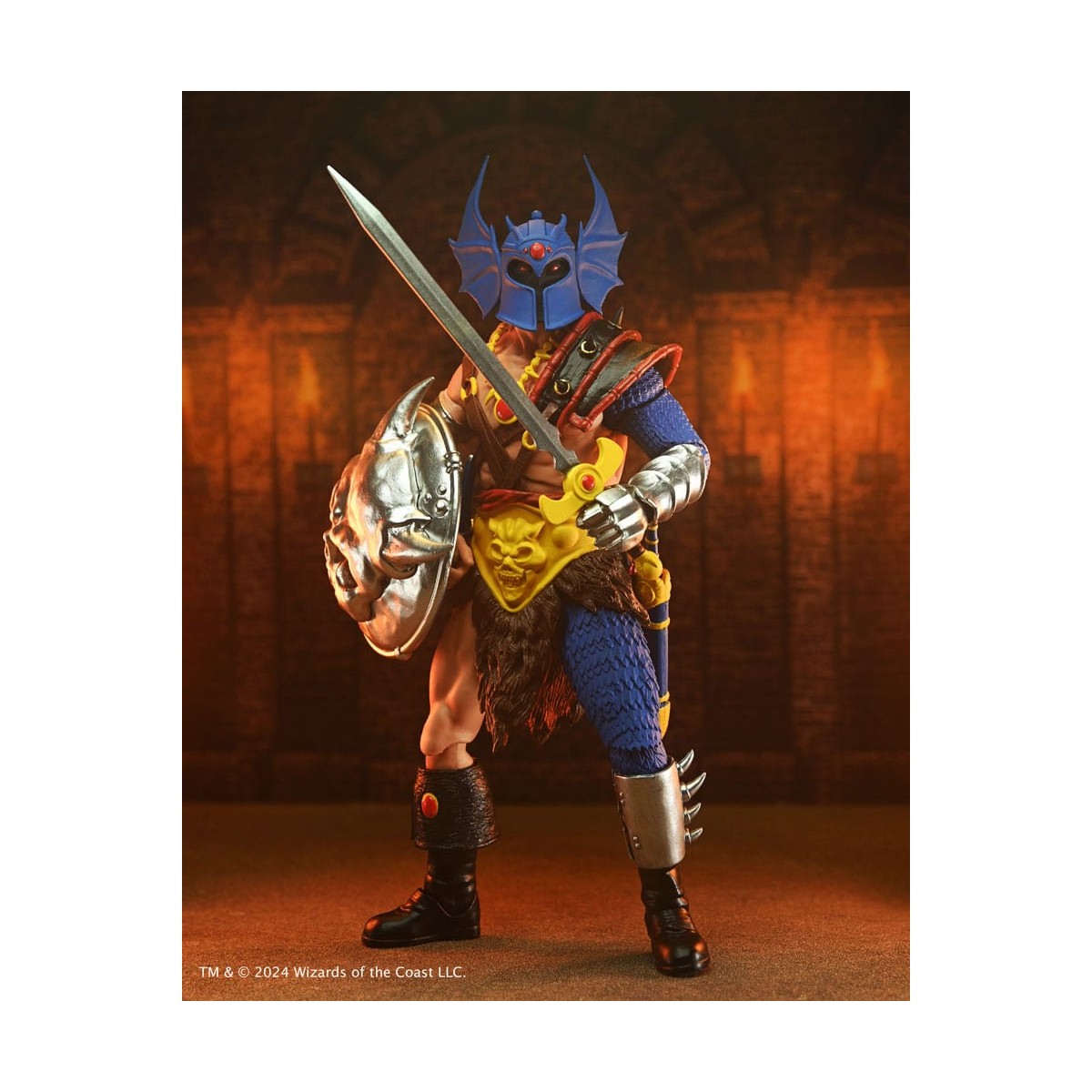 Neca - AD&D - Warduke del 50° Anniversario su scheda blister - Dungeons & Dragons