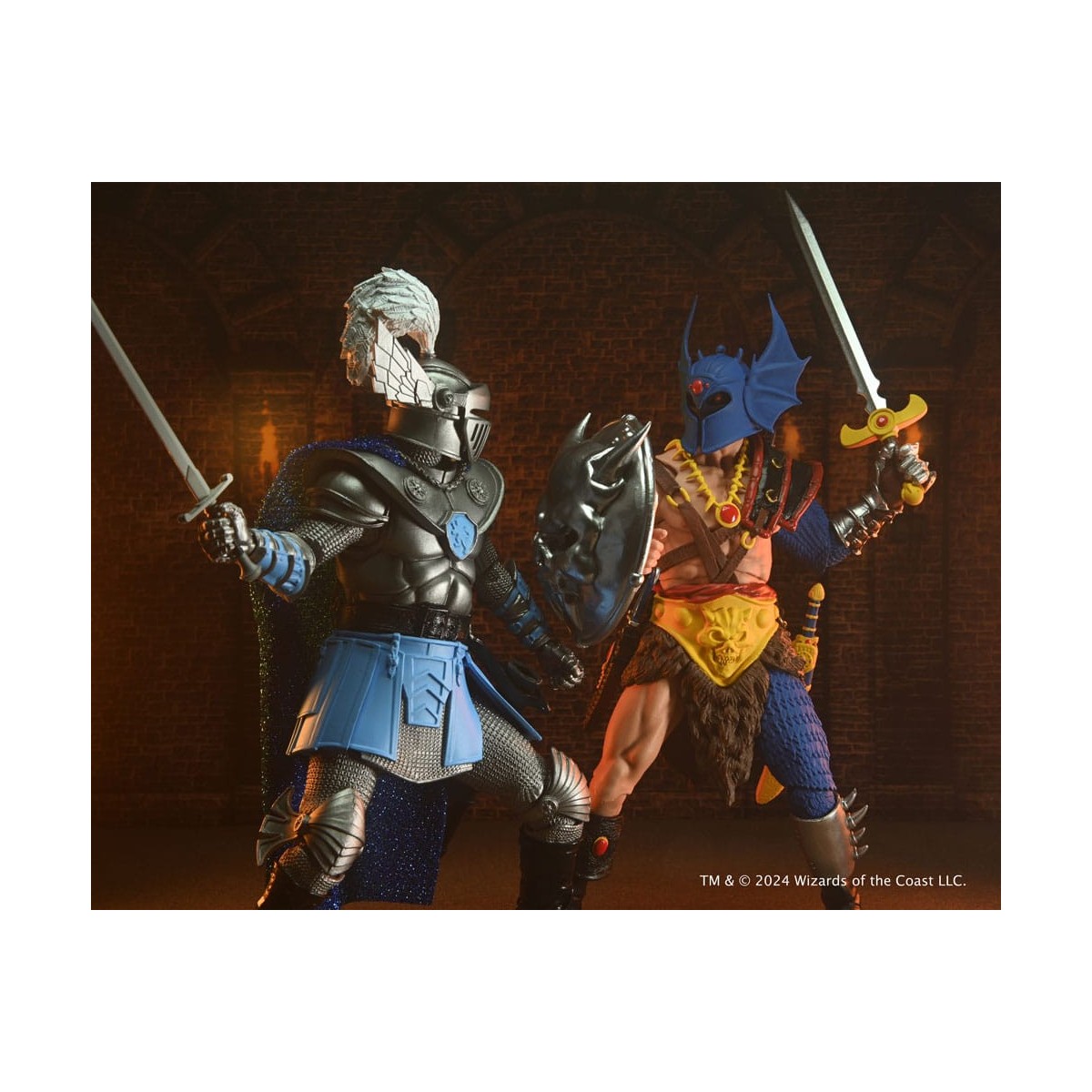 Neca - AD&D - Warduke del 50° Anniversario su scheda blister - Dungeons & Dragons