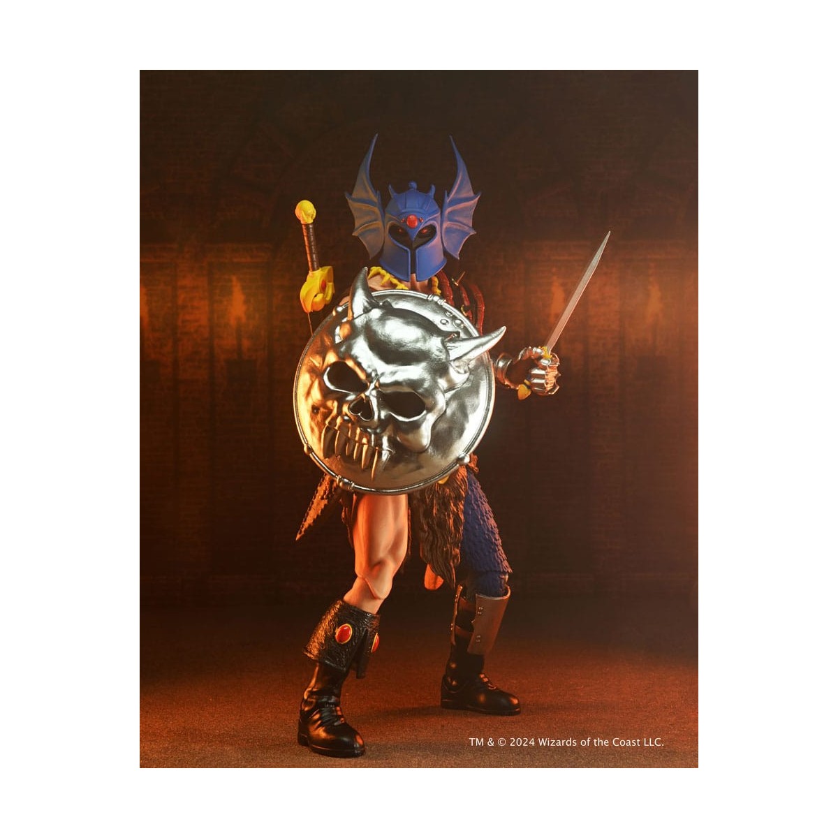 Neca - AD&D - Warduke del 50° Anniversario su scheda blister - Dungeons & Dragons