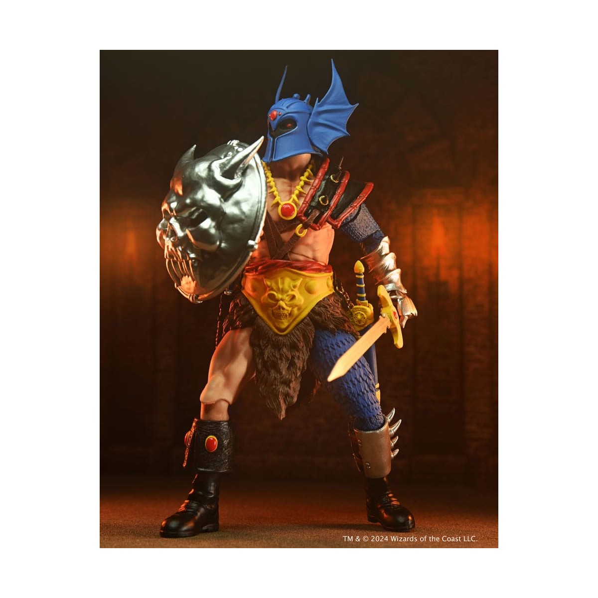 Neca - AD&D - Warduke del 50° Anniversario su scheda blister - Dungeons & Dragons