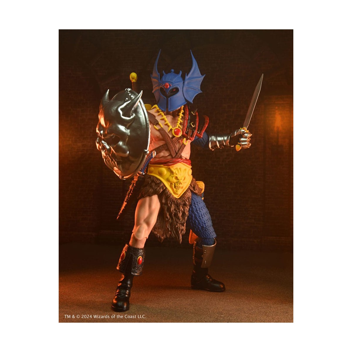 Neca - AD&D - Warduke del 50° Anniversario su scheda blister - Dungeons & Dragons