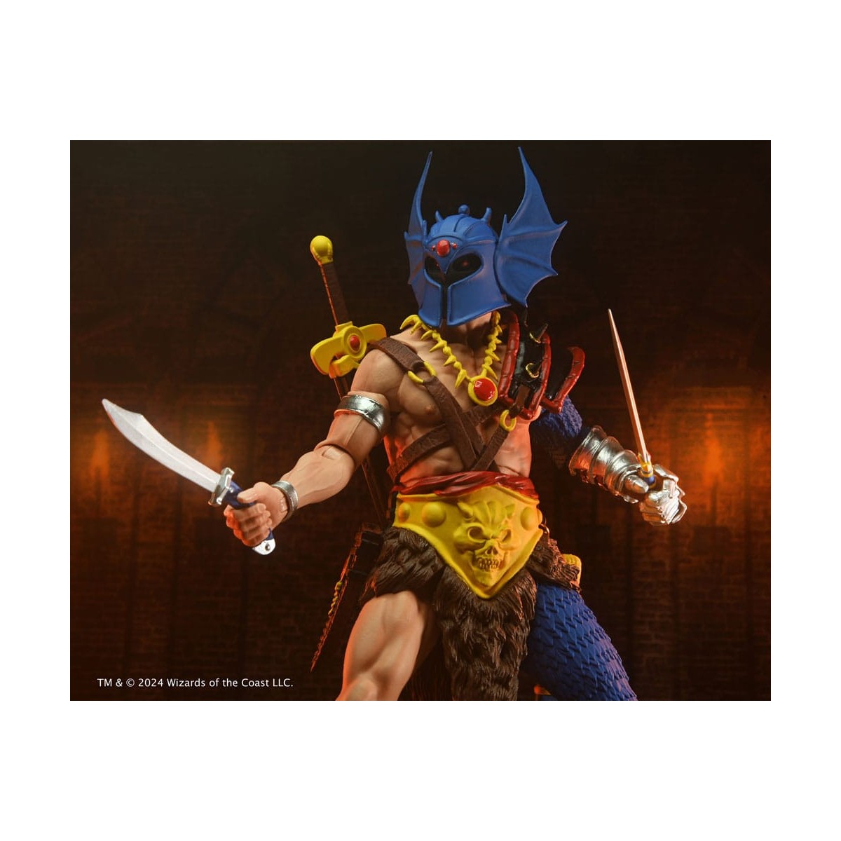 Neca - AD&D - Warduke del 50° Anniversario su scheda blister - Dungeons & Dragons