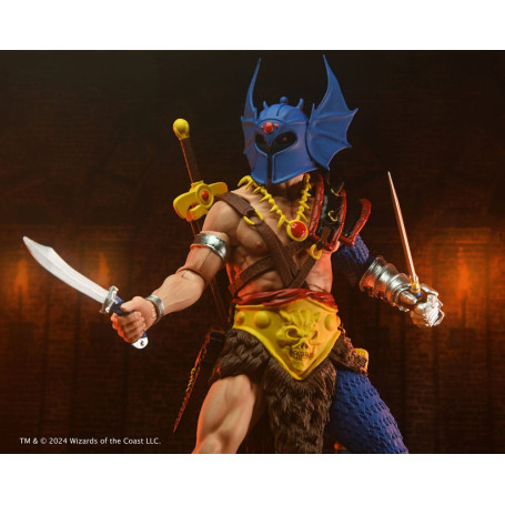 Neca - AD&D - Warduke del 50° Anniversario su scheda blister - Dungeons & Dragons