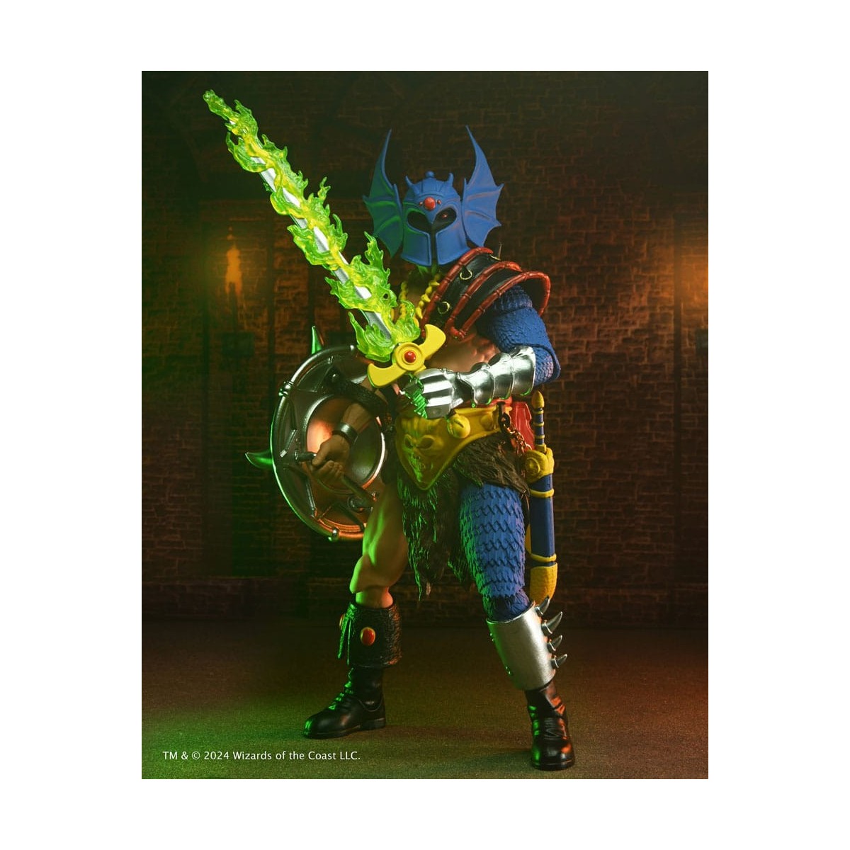 Neca - AD&D - Warduke del 50° Anniversario su scheda blister - Dungeons & Dragons