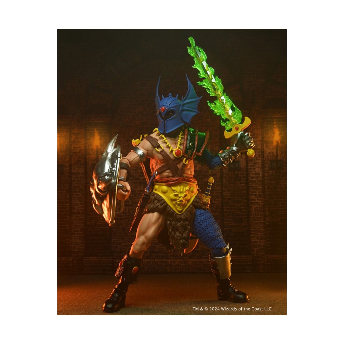 Neca - AD&D - Warduke del 50° Anniversario su scheda blister - Dungeons & Dragons