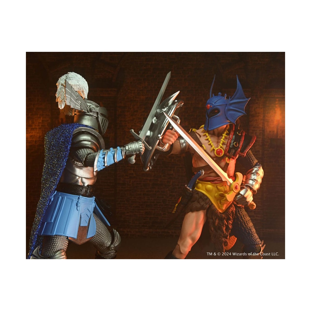 Neca - AD&D - Warduke del 50° Anniversario su scheda blister - Dungeons & Dragons