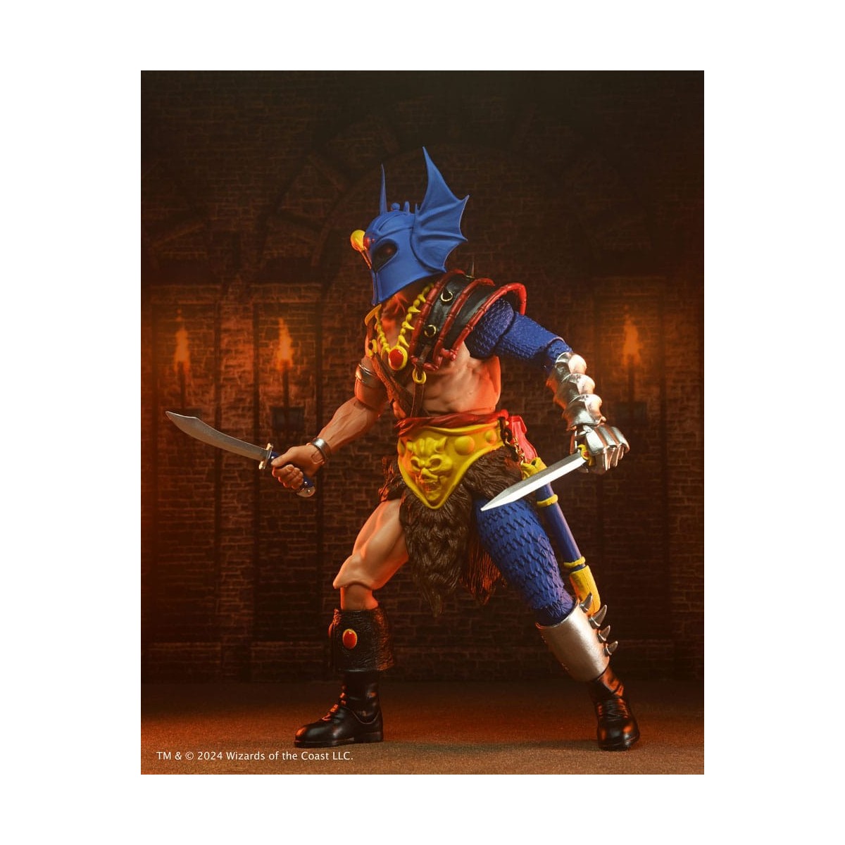 Neca - AD&D - Warduke del 50° Anniversario su scheda blister - Dungeons & Dragons