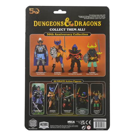 Neca - AD&D - 50° Anniversario Strongheart su carta blister - Dungeons & Dragons