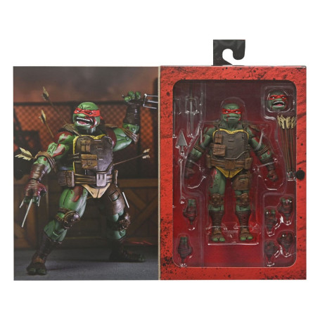 NECA - IDW Comics - Ultimate First to Fall RAPHAEL The Last Ronin - TMNT - Teenage Mutant Ninja Turtles