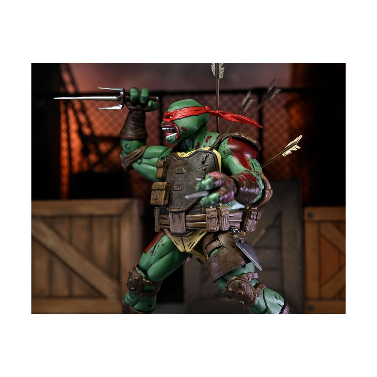 NECA - IDW Comics - Ultimate First to Fall RAPHAEL The Last Ronin - TMNT - Teenage Mutant Ninja Turtles